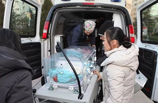 新密市妇婴监护型护送